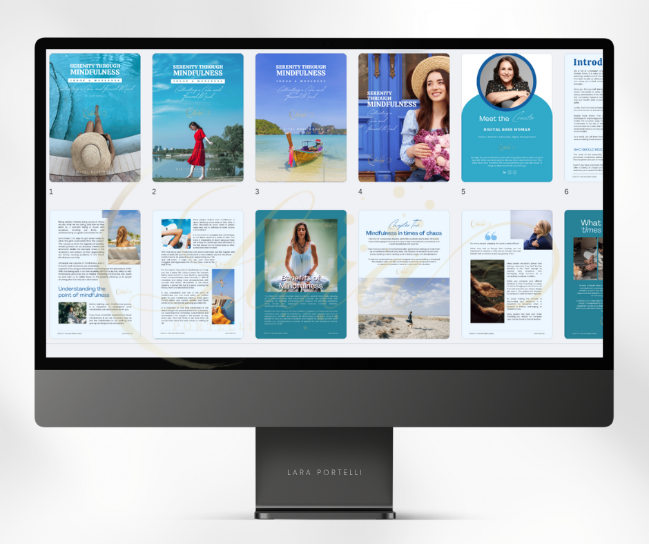 Serenity Through Mindfulness eBook & Workbook